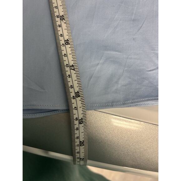 Saks Fifth Avenue Blue And Ribbon Off The Shoulder Top M20 - Picture 10 of 10